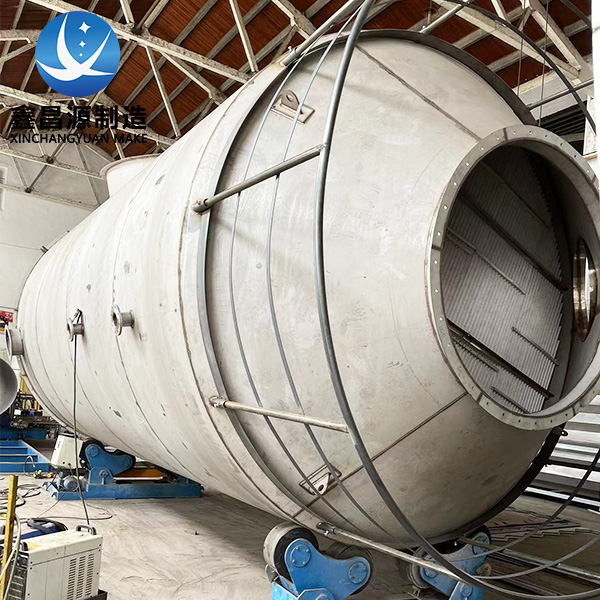 廢氣除臭不銹鋼噴淋的應用